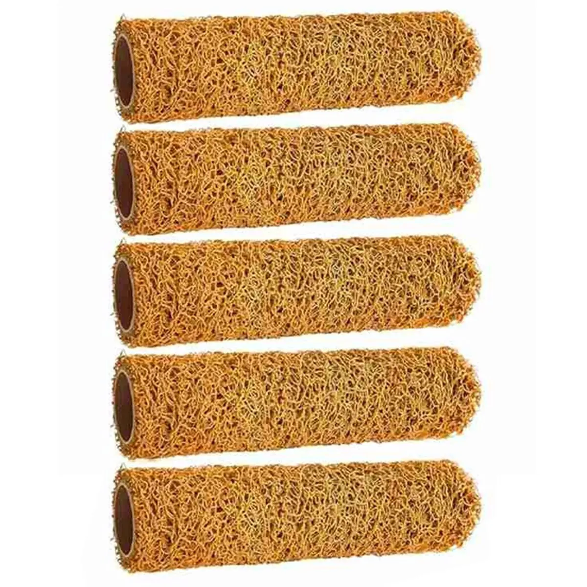 DT38 5Pcs 9Inch Textured Paint Roller Small Textured Roller for Painting Walls Popcorn Ceiling Home Improvement Paint