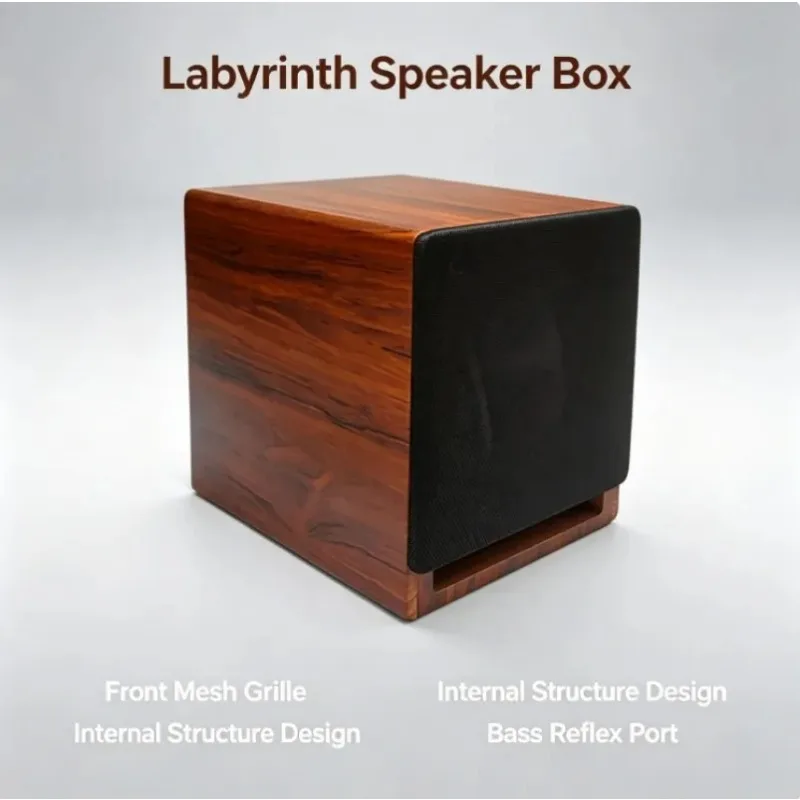 Wooden Overweight Subwoofer Empty Box Sound Shell 8 10 12 15 Inch For Audio DIY Assembly Accessory