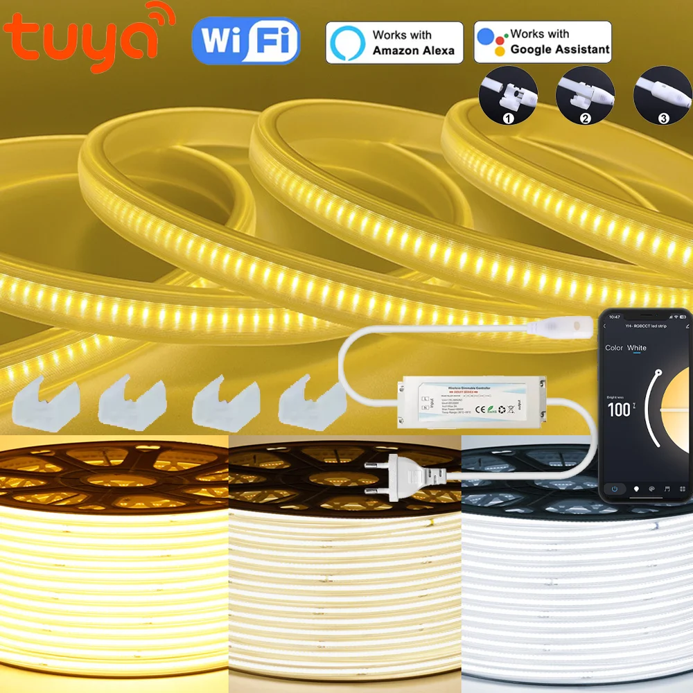 Tuya Wifi 220V Led …