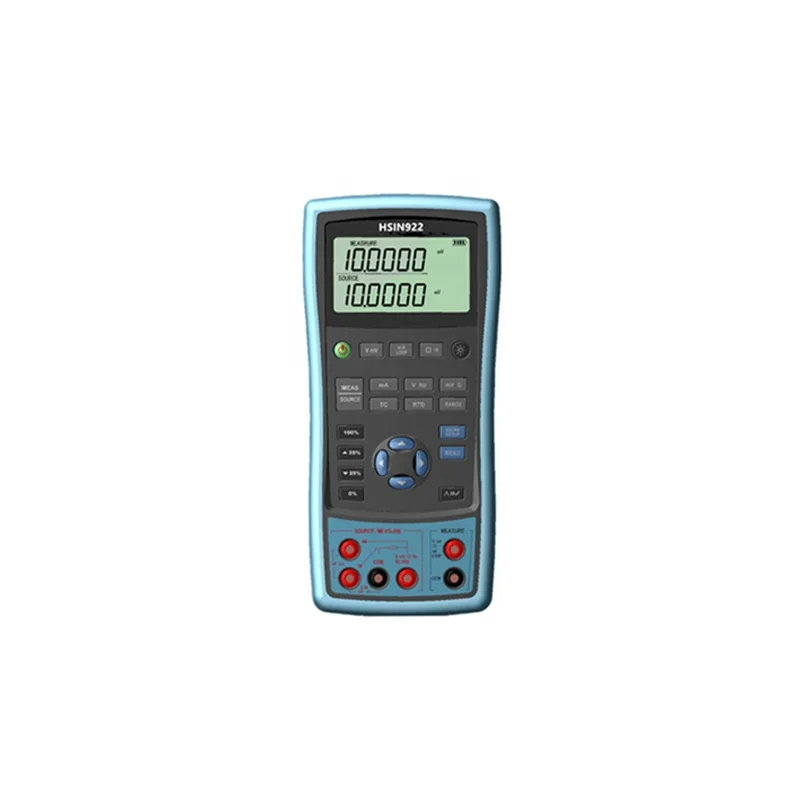 Signaalgenerator Professionele thermokoppel Stroomspanning Digitale multimeter Signaalproceskalibrator