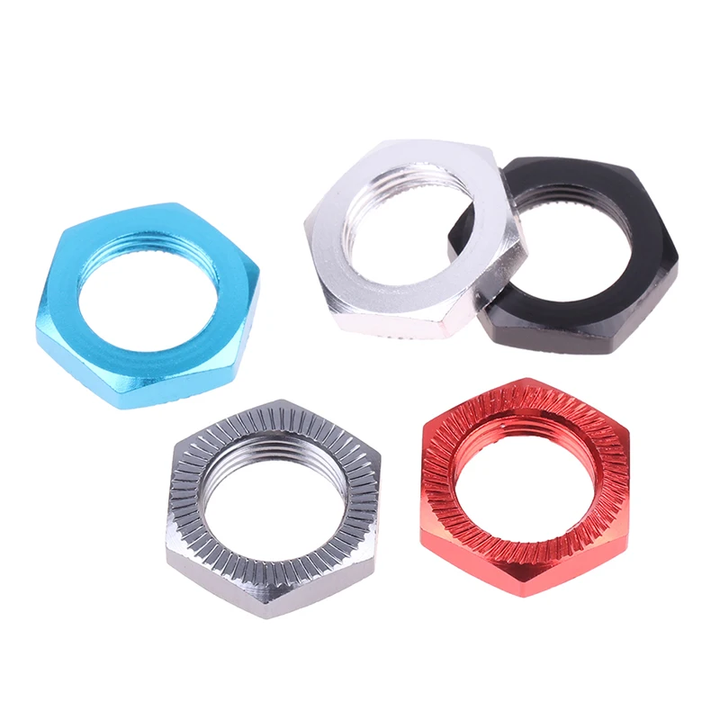 New 4pcs/set 17mm Wheel Hex Nuts Mount 4pcs For RC 1/5 X-MAXX 77086-4 HSP RC Car Alloy Aluminum Wheel Hex Hub Nut