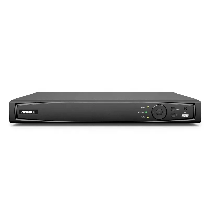 ANNKE 16CH 4K H.265+ POE Network Video Recorder 2SATA MAX 6TB Ultra HD Smart Playback NVR Recorder