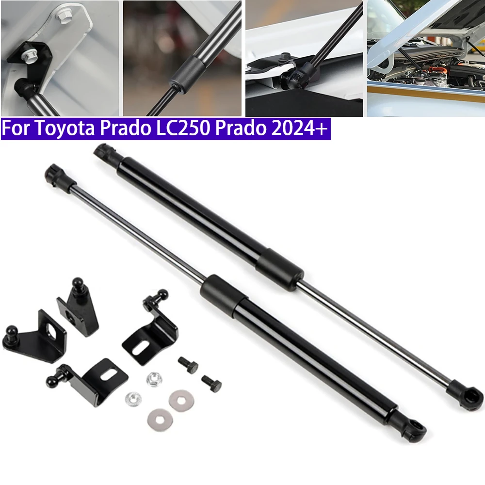 

Car Tail Gate Damper Hydraulic Rod Trunk Lift Gas Spring Support Bracket for Toyota Prado LC250 Prado 2024+