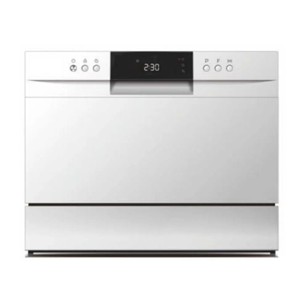 Compact Dishwasher, 6 Place Settings Stainless Steel Dishwasher Machine, Smart App Built-in Drawer Dishwasher for Home Kitchen