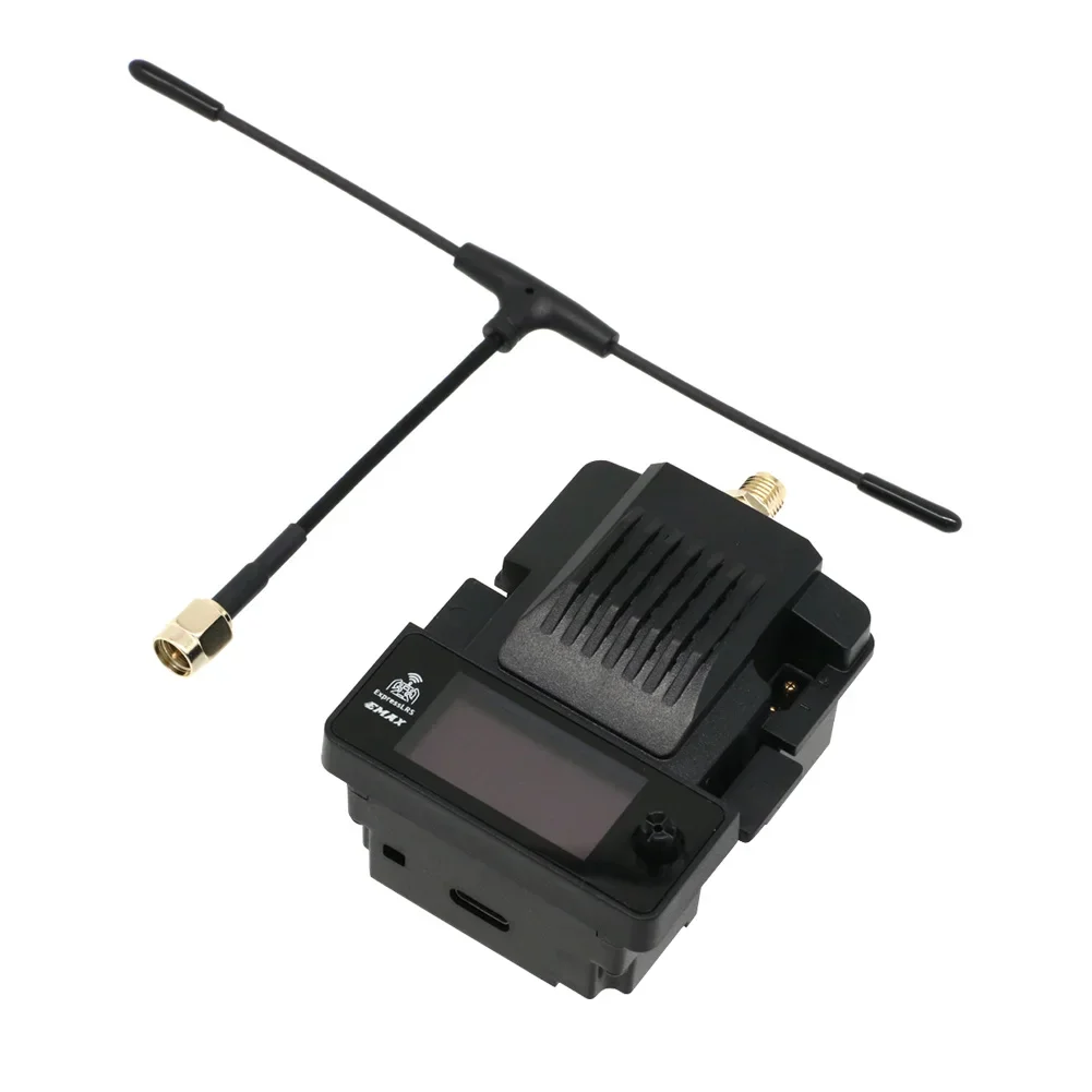 EMAX Aeris Link ExpressLRS ELRS TX Module 2.4G 915MHz With OLED Screen And Cooling Fan For RC Airplane FPV Drone  Accessories