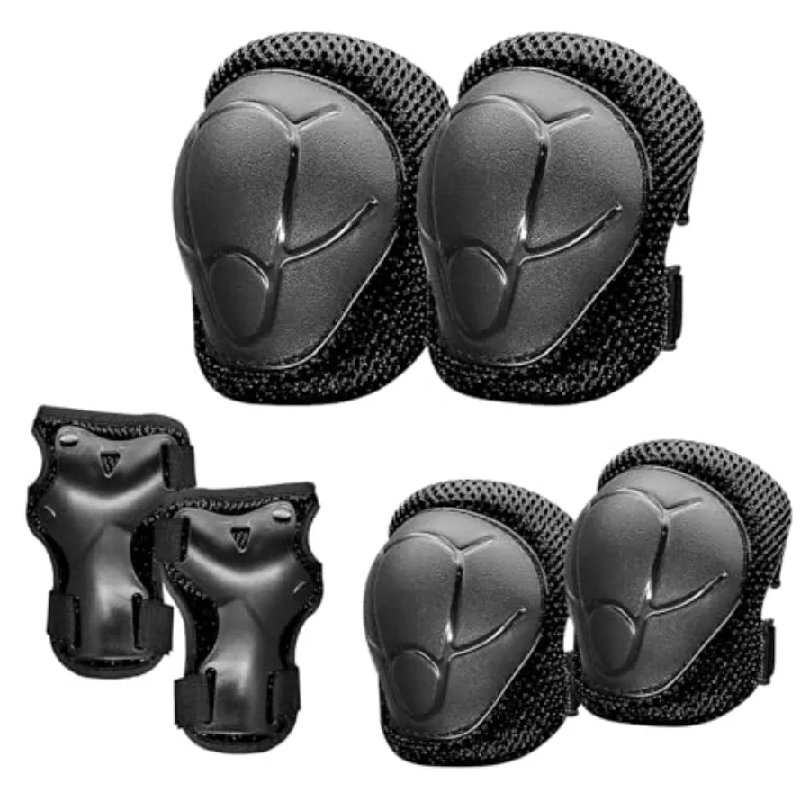 

Knee Pads for Knee Pads and Elbow Pads Set Toddler 3-10 Years Protective Gear Set for Girls Boys with Wrist Guards for Skating