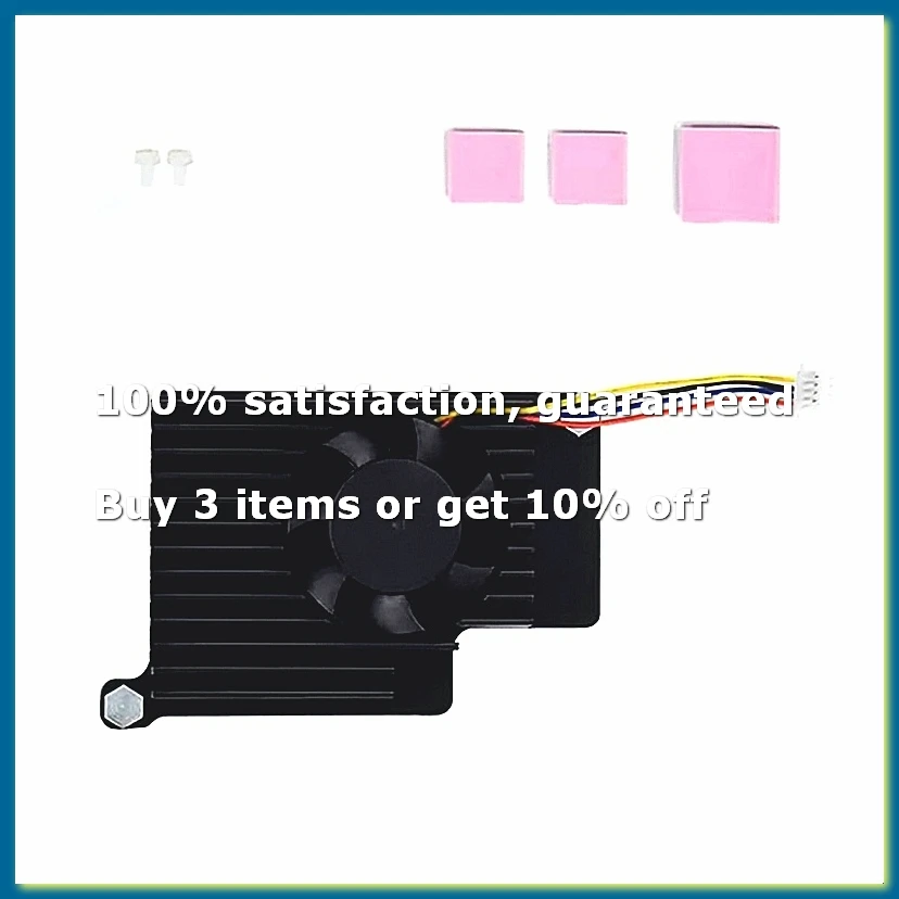 For 5 Heatsink Fan Active Cooling with Thermal Patch for 5 Accessories-A32R