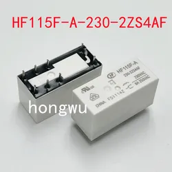 100% Original New 1PCS HF115F-A-230-2ZS4AF 230VAC relay 8A 8pins