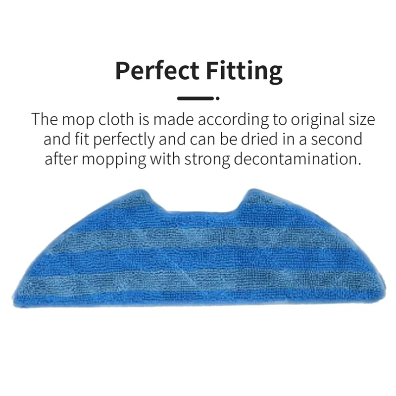 وسادة ممسحة A005-Mop لقطع غيار المكنسة الكهربائية Blaupunkt و Bluebot وXtreme