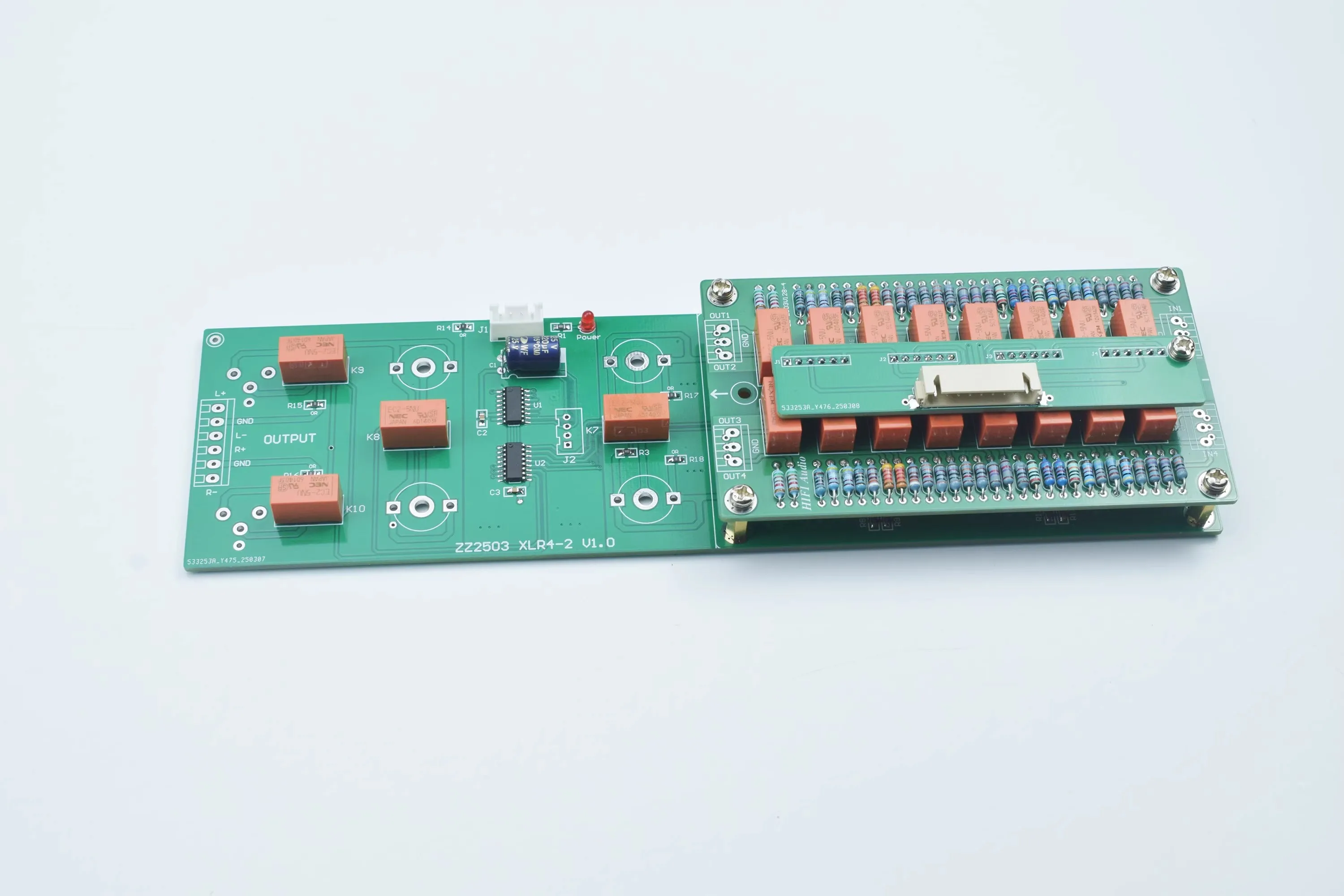 HiFi Remote Volume Control Board Gebalanceerde voorversterker Board Relay Pure Resistor