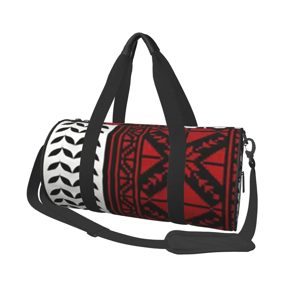 

Arabic Folk Kufiya Hatta Traditional Keffiyeh Pattern Large Duffle Gym Bag Multi-Functional Travel Bags Handbags Fitness bag