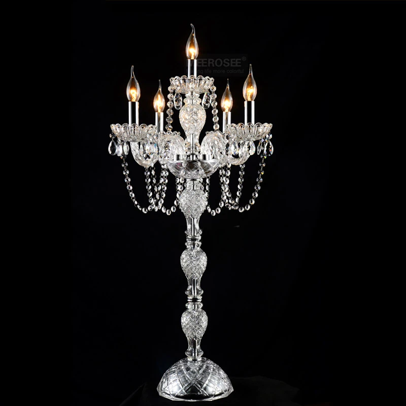 

Meerosee хрустальные подсвечники для свадьбы, украшение стола ресторана MD12196