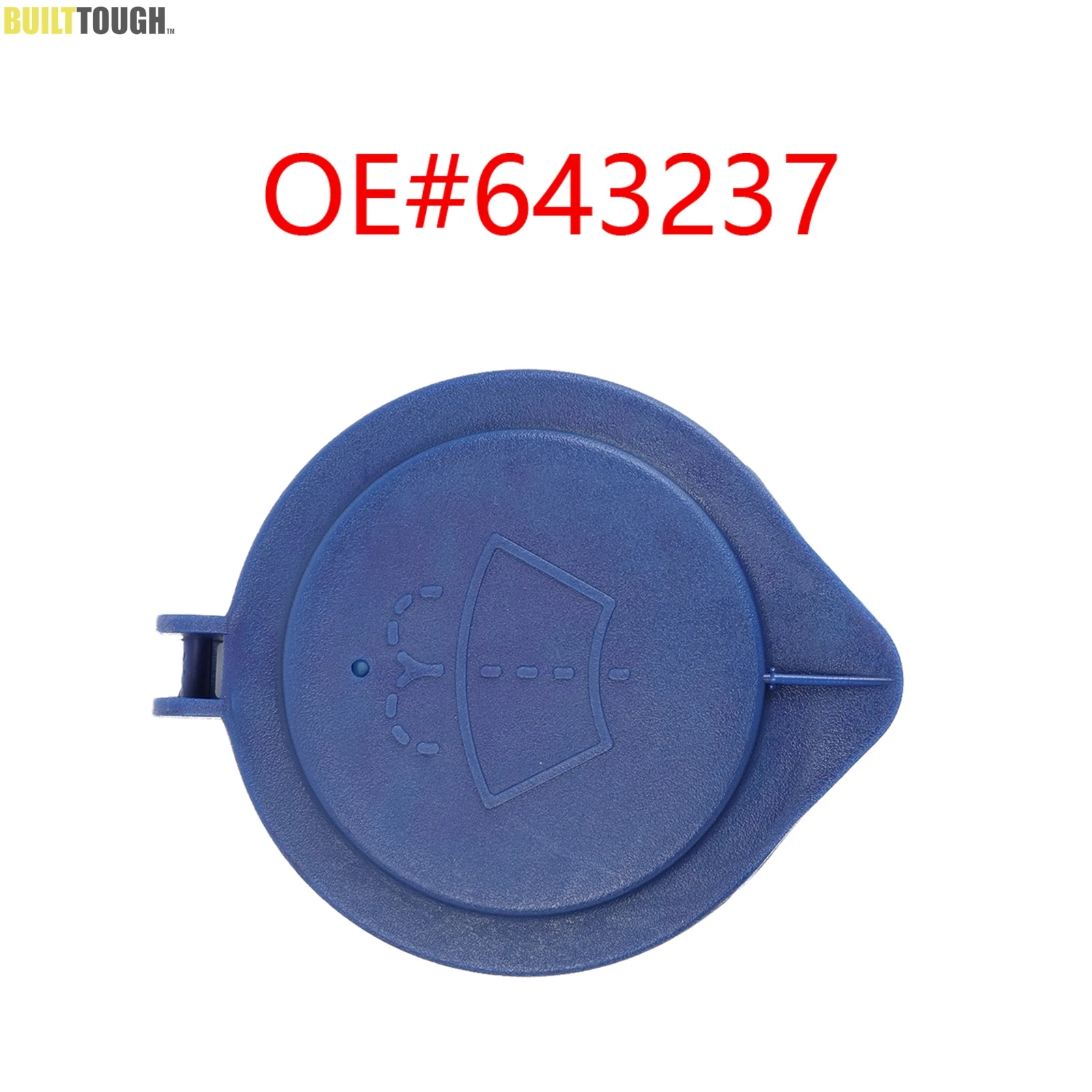 

1Pcs For Peugeot 407 2004-2011 3008 2008-2016 5008 2009-2016 Fluid Reservoir Cap Windshield Washer Tank Bottle Cover 643237