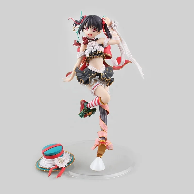 Amor Viver! Yazawa Nico PVC Action Figure, Escola Idol Festival Figurines, Estátua Modelo, Brinquedo De Natal, Presente De Natal, 1, 7 Escala