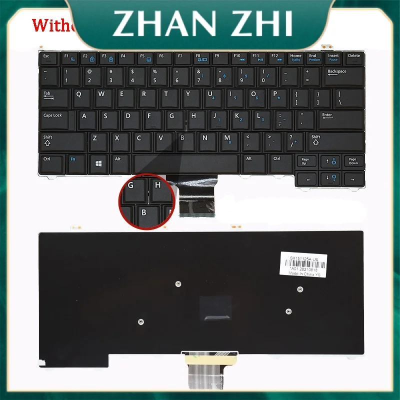 Новая сменная Клавиатура для ноутбука DELL Latitude E7440 E7420 E7240 E7420D12 7000