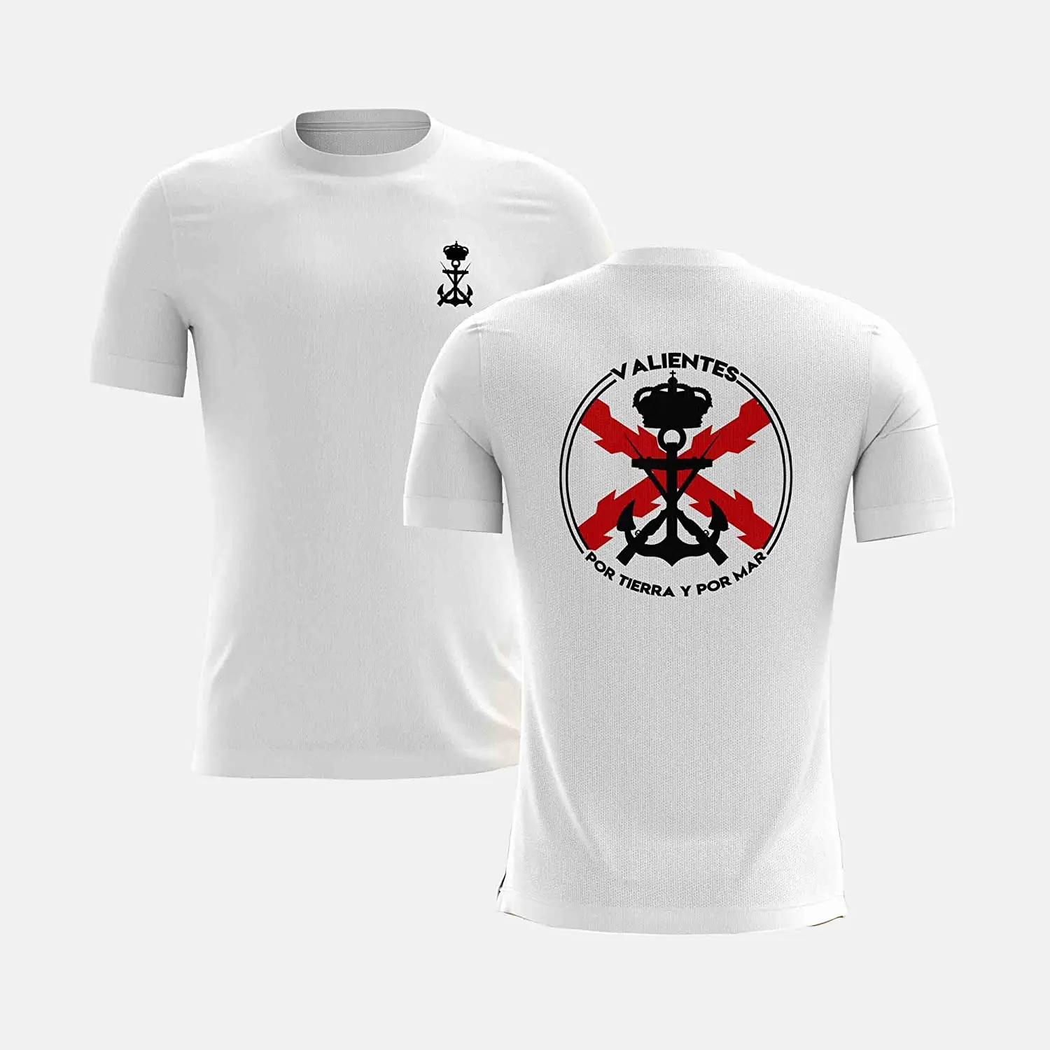 Camiseta De Infantería De Marina Española. Armada Española, Marina De Guerra. Camiseta 100% Algodón, Fuerzas Armadas Españolas.