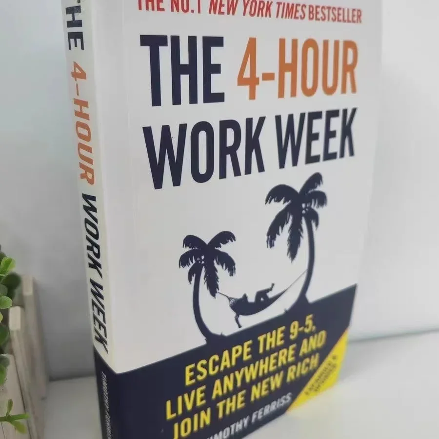 Die 4-Stunden-Arbeitswoche von Timothy Ferriss Escape The 9-5, Live Anywhere And Join The New Rich Bestseller Book Taschenbuch Englisch