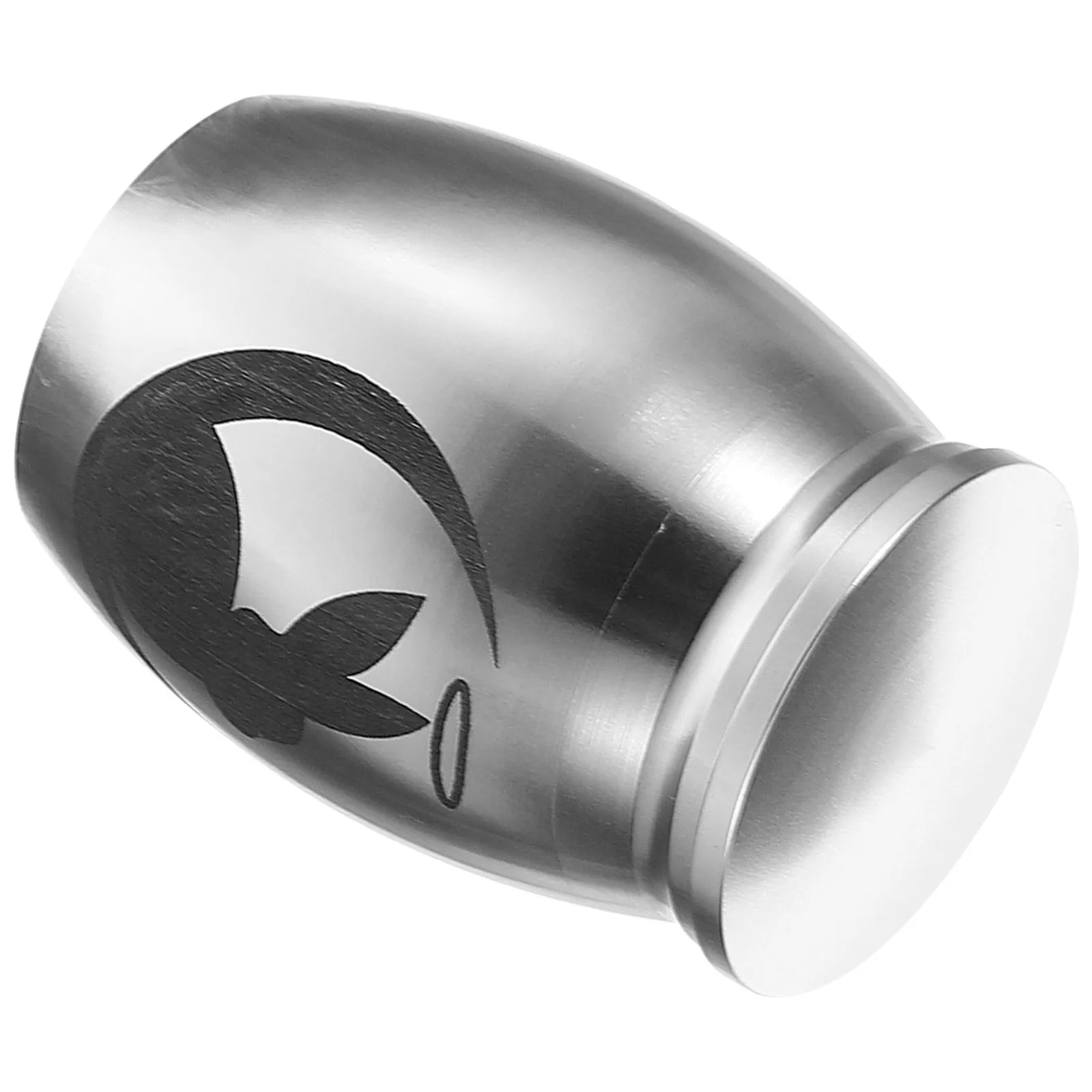 Урна для кроликов, маленькая нержавеющая сталь, серебряный контейнер для пепла на память для домашних животных, хранение попугаев, памяти