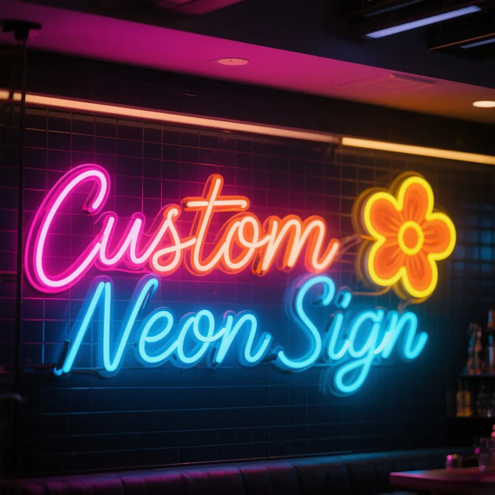 

Customizable Personalized Neon Sign for Bedroom Home Room Wedding Birthday Party Decorations Unique Lighting Led Neon Sign