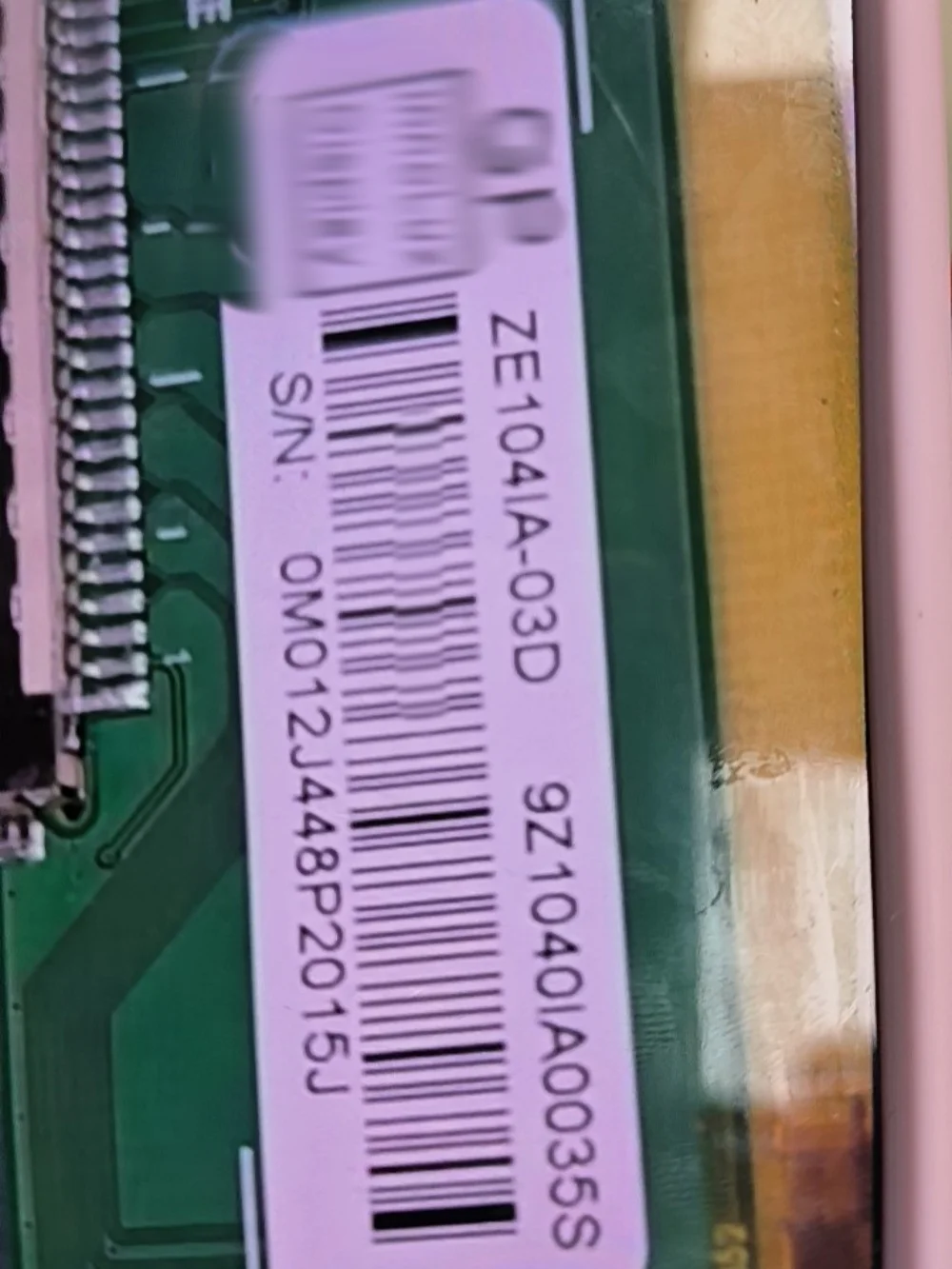 Pantalla LCD ZE104IA-03D