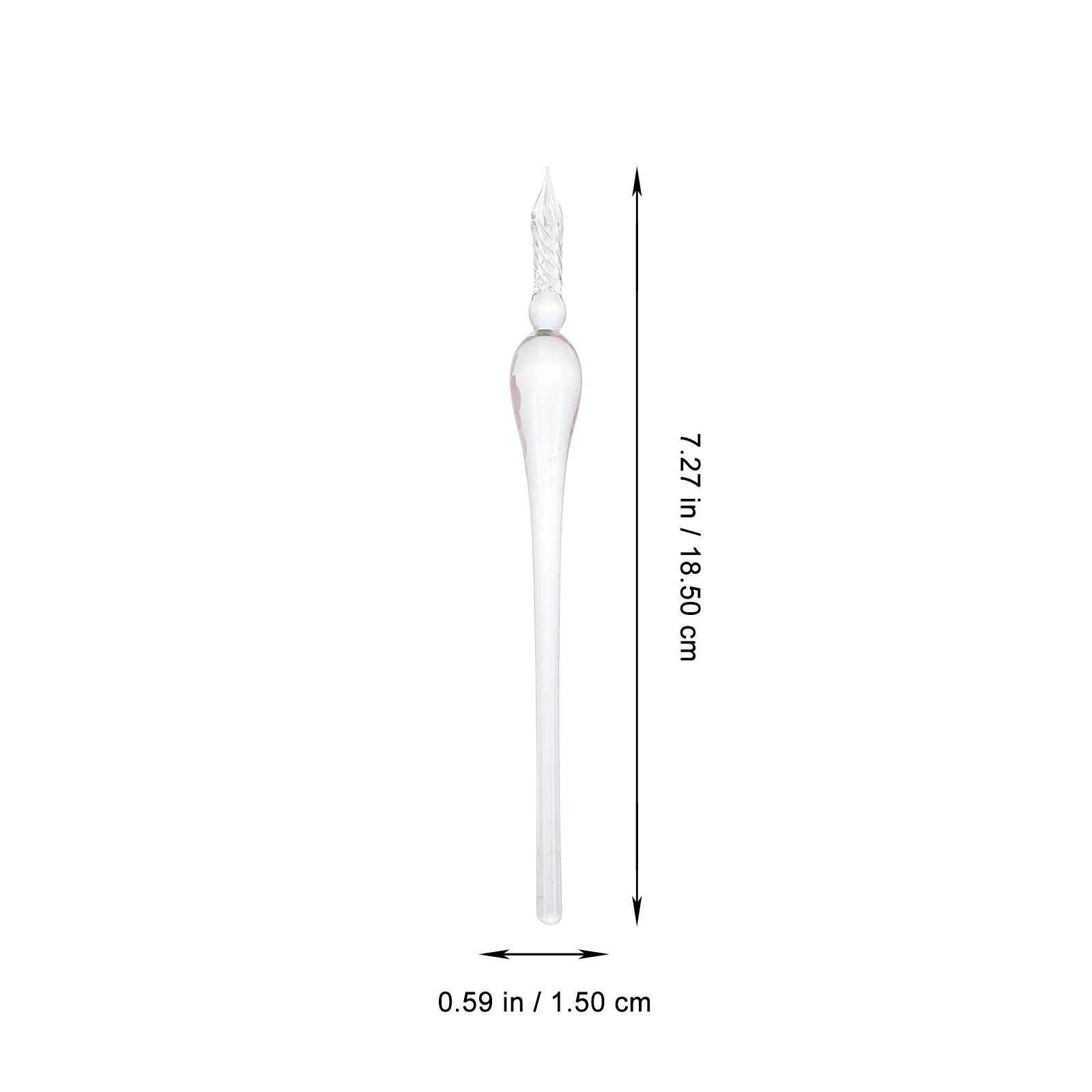 

Creative Glass Dip Pen Handmade Calligraphy Practice Vintage Clear Lightweight Dipping Writing Drawing Signing Pen Colorful