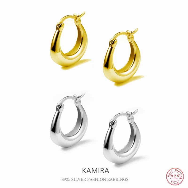 

Серьги-кольца женские из серебра 925 пробы в готическом стиле