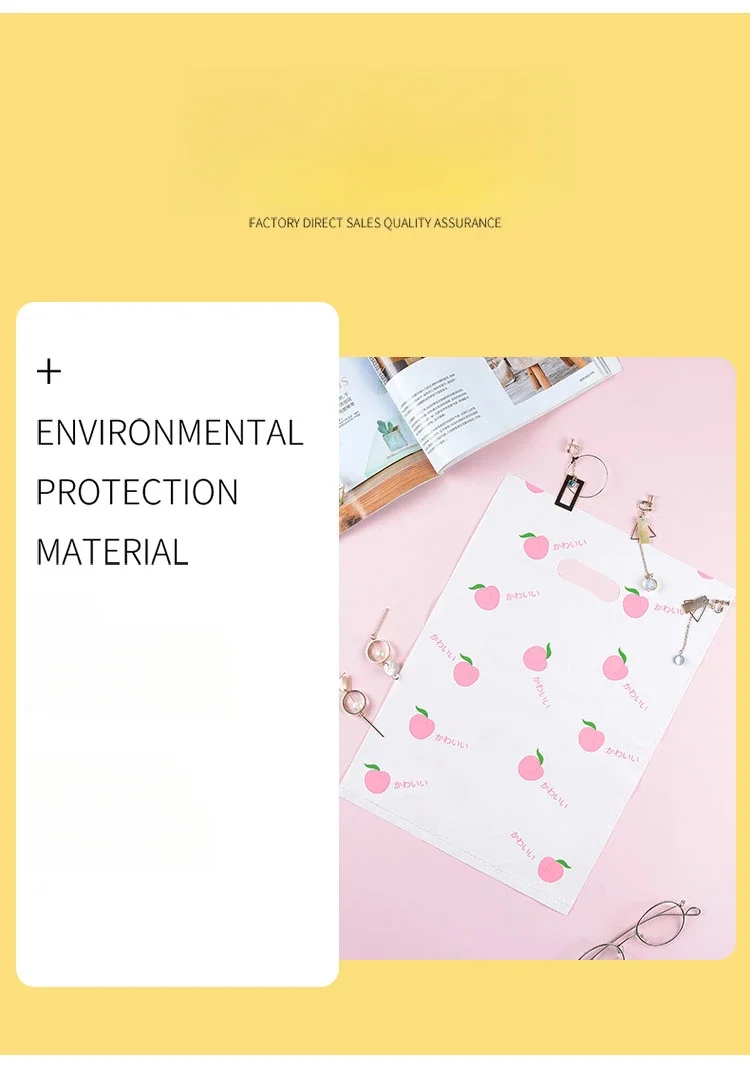 25 teile/los Kleine Plastiktüte für Schmuck/Ohrringe/Schal/Socken Kleine Gänseblümchen Hochzeit Geschenk Taschen Mini Verpackung taschen für Business – Detail 7