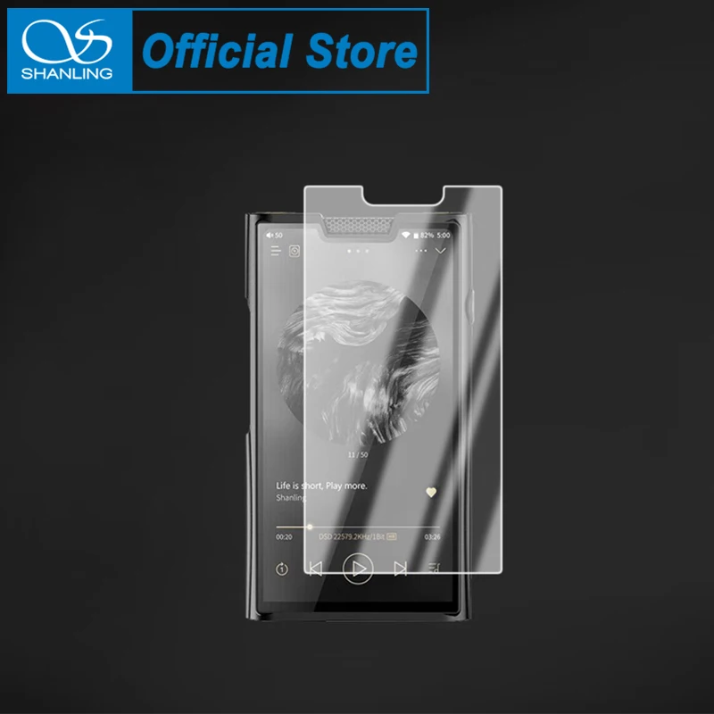 SHANLING M8T ミュージックプレーヤー用保護 PET フィルム (2 枚)