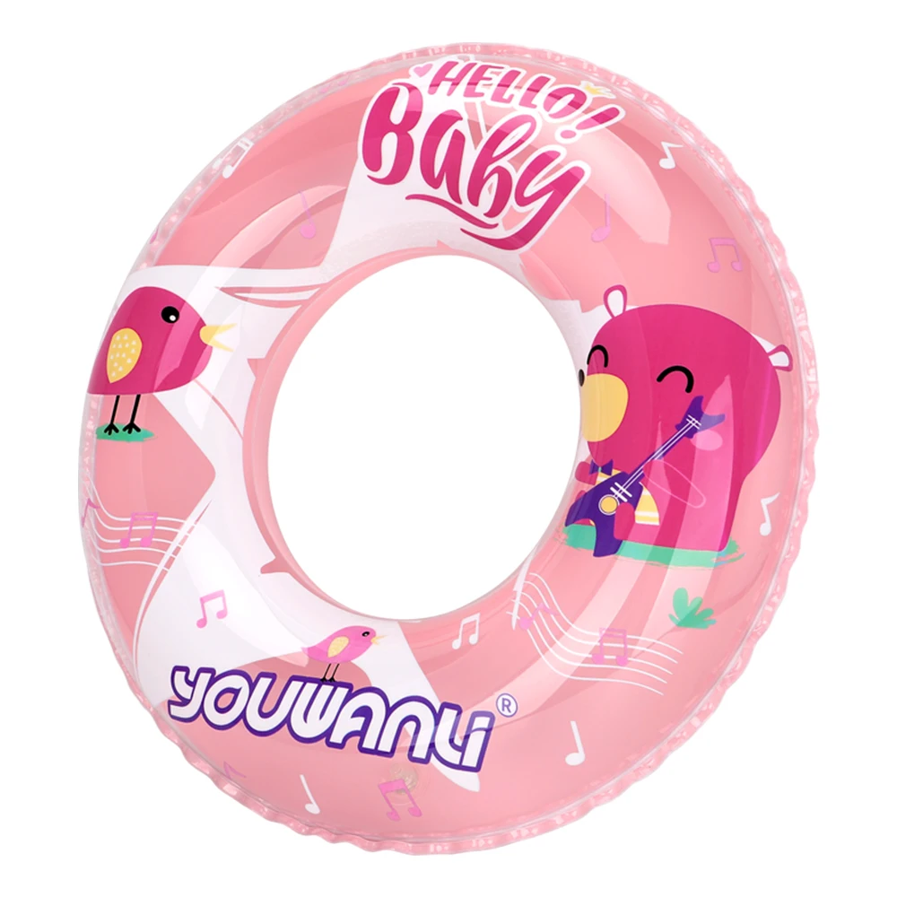 Inflável dos desenhos animados nadar flutuador para criança, bebê nadando, engrossar pvc, anel axilas, piscina brinquedos flutuantes, verão