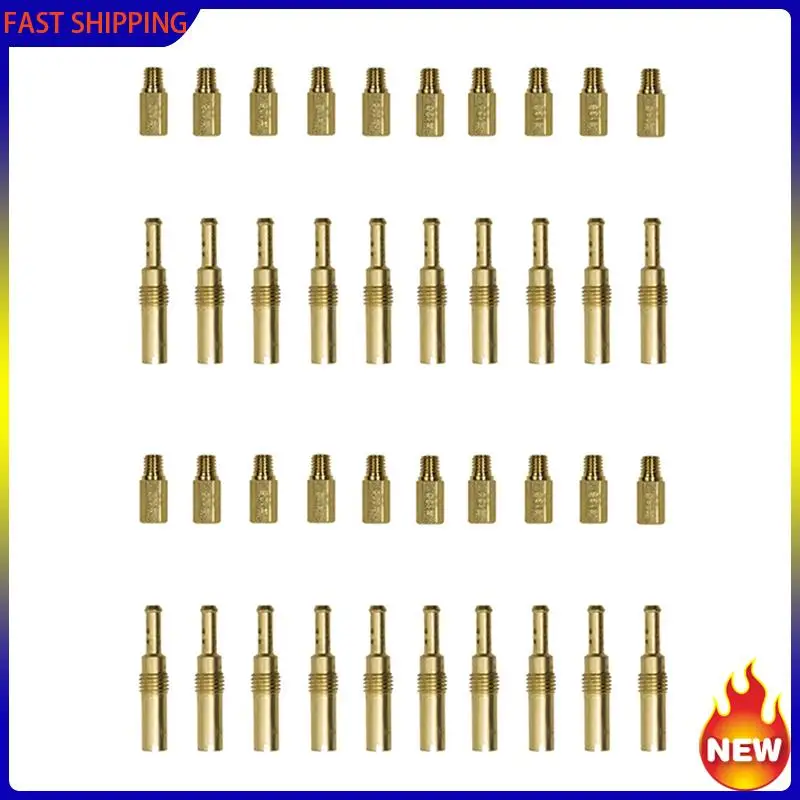 

Especial 40PCS Copper Carburetor Main Jets+Slow Jets Kit For PWK For Keihin OKO Carbs Motorcycle Carburetor Accessories