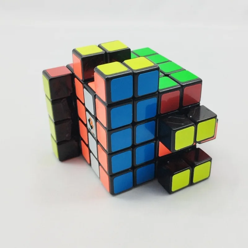 

[Wisdom] Pseudo 445 Magic Cube 4x4 Deformation Puzzle 445 Camouflage Cube Pseudo-4445 Magic Cube Fidget Toy Kids Gift