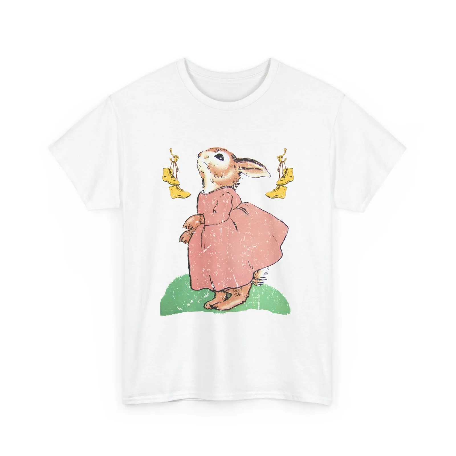 1939 the country bunny and the little gold shoes distressed fan art tshirt