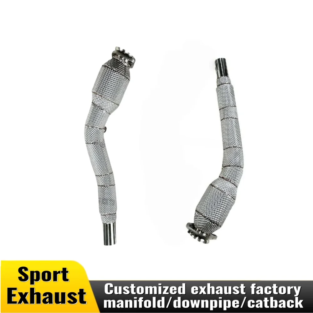 

Exhaust downspout suitable for Jaguar XK XKR 5.0T 2009-2014 stainless steel head exhaust system sports car accessories retrofit