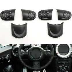 Car Steering Wheel Cruise Switch Trim Cover Volume Control Button Cap For BMW MINI Cooper R55 R56 R57 R58 R59 R60 R61 2007-2014