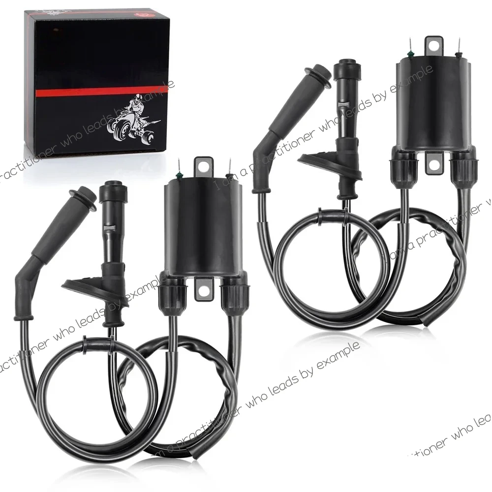 2set of Ignition Coil & Spark Plug Cap For Honda Shadow VLX 600 VT600 1988-2007