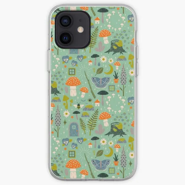 Fairy Garden Iphone Tough Case  Phone Case Customizable for iPhone 11 12 13 14 Pro Max Mini X XS XR Max 6 6S 7 8 Plus Flower