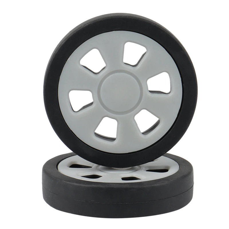 10X Luggage Accessories Wheels Aircraft Suitcase Pulley Rollers Mute Wheel Wear-Resistant Parts Repair 55X12mm