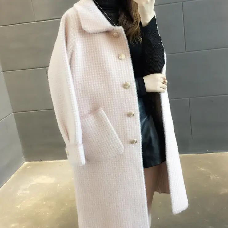 Vy1113 2020 primavera autunno inverno nuove donne di modo casuale Delle Signore di lavoro di usura bella Giacca donna femminile OL di lana cappotto