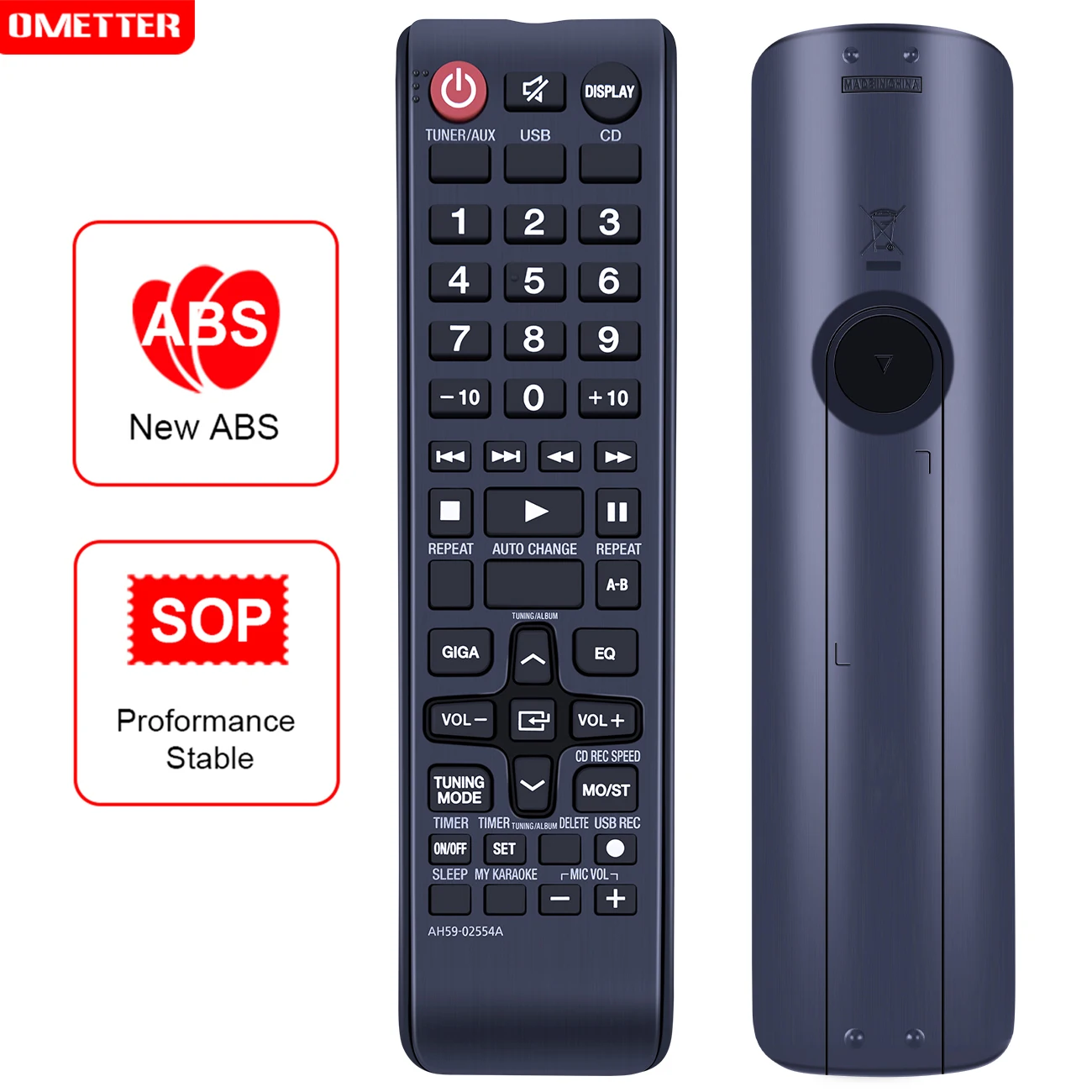 New Original  AH59-02554A AH59-02613B Remote Control For SAMSUNG MX-F630 MX-F830 MX-H630 MX-H835 Audio System