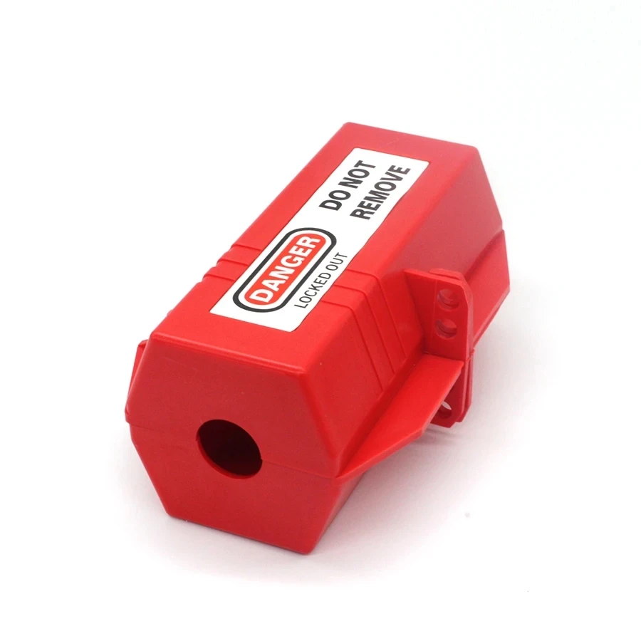 Plastics safety lockout box for electrical plug lockout S/M/L Size industrial household plug locks loto lock device safety tools