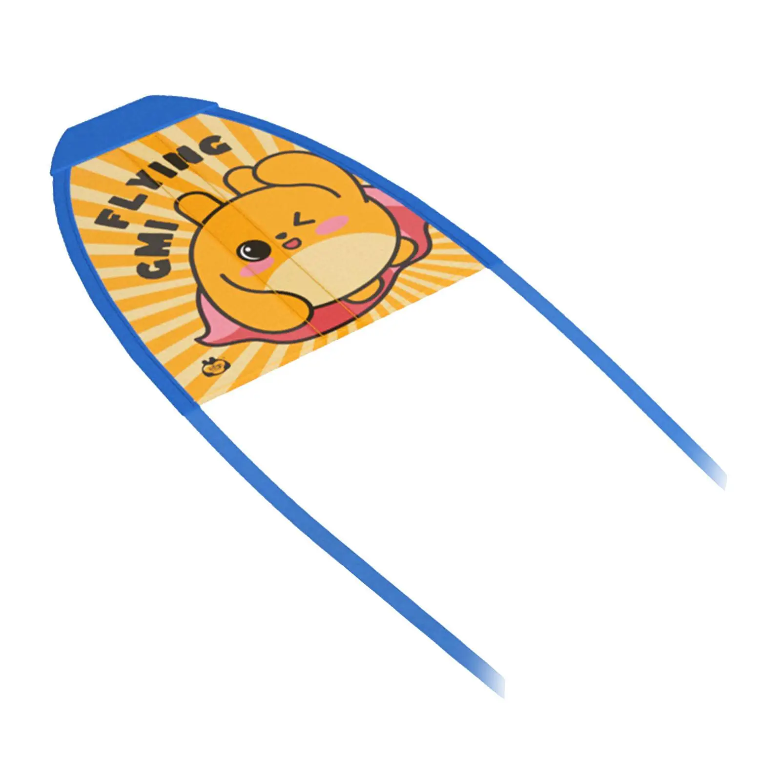 Thumb Ejection Kite Mini Beach Kite Cartoon Novelty Launch Kite Ejecting Kite for Kids for Park Garden Camping Grass Travel