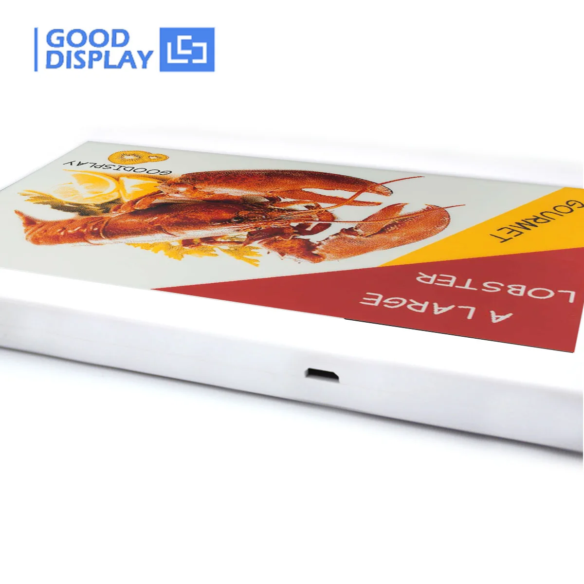 Label Harga Digital Elektronik USB /WiFi Tampilan E-ink 4 Warna 7.5 Inci untuk Label Rak ESL Merah & Kuning Ritel