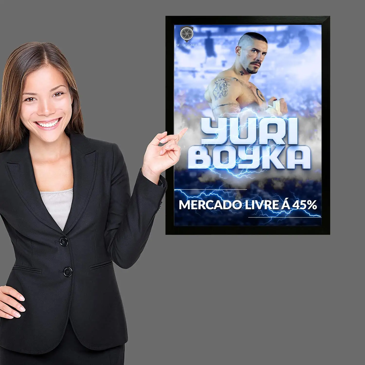 Boyka الممثل الملاكم قماش ملصق فني وطباعة صورة فنية جدارية، ملصقات ديكور غرفة نوم الأسرة الحديثة، اللوحة الزخرفية #4