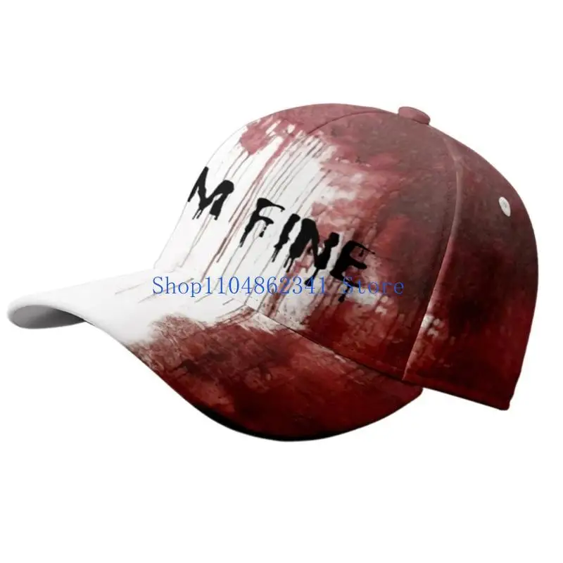 5asd Fashion Creep Baseball Caps for Men and Women Halloween Hat Horrible Headwear