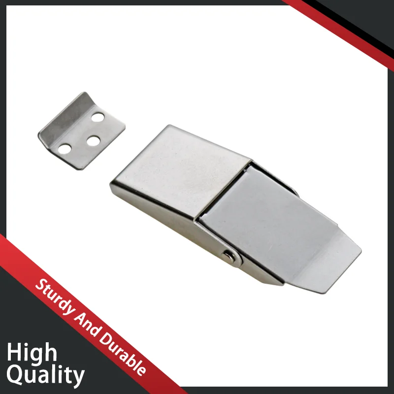 304 Stainless Steel Buckle Wooden Box Right Angle Box Industrial Cabinet Door Lock Telescopic Multiple Specificati