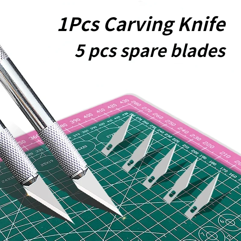 Scrapbooking Carving Knife Card Making Precision Cutting Hobby Knife Paper Carving Craft Pottery Clay Sculpture Ceramics Tools