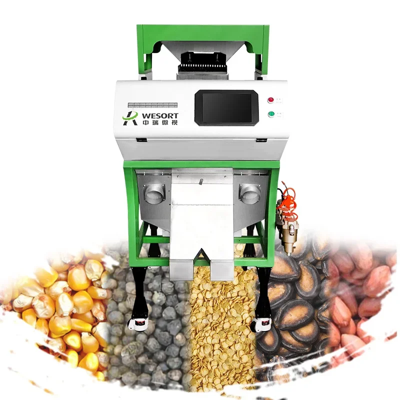 High-precision, high-efficiency separator Pumpkin Seed Screening Machine Grain chili seeds color sorter