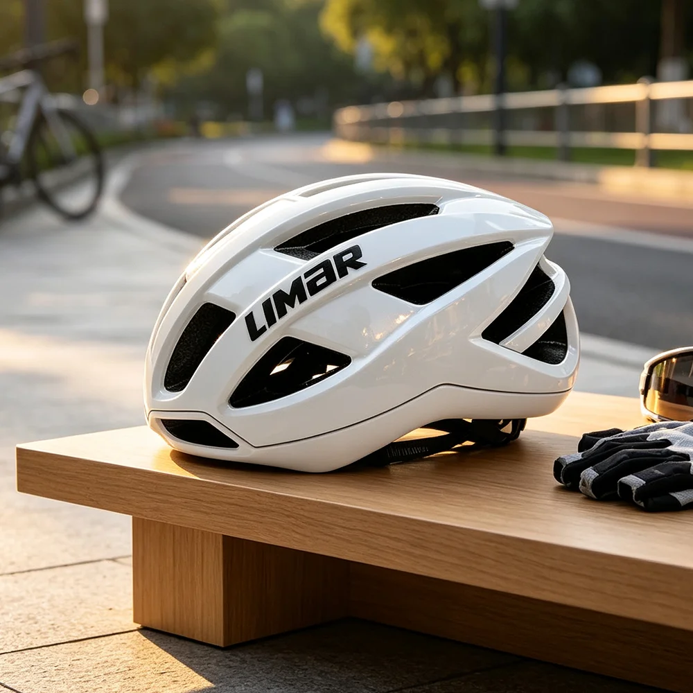 Image of Fahrradhelm für Herren und Damen, Aero-Fahrradhelm, Rennhelm, TT-Helm, Zeitfahrhelm, Rennradhelm, mit Magnetverschluss und Schnellverschluss.
