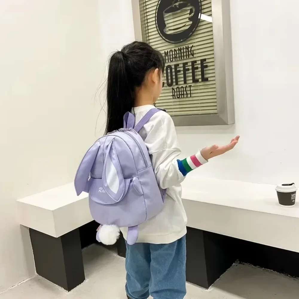 New Children Backpack School Bags Cute Bunny Backpacks Animals Design Girls Kids Backpack Kindergarten Rabbit Baby Bag with Ears