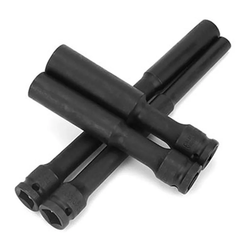 Chave Métrica de Soquete Raso Profundo Drive Impact Cabeça de Soquete Hexagonal Adaptador Universal Conversor Spanner 128 mm Comprimento